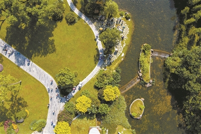 1座自然教育館、5大專類植物展示園、3條生態休閑步道……  云溪植物園8月8日迎客