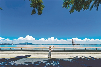 南沙灣濱海岸線慢行道全線貫通 預(yù)計(jì)國(guó)慶節(jié)前可對(duì)市民開(kāi)放