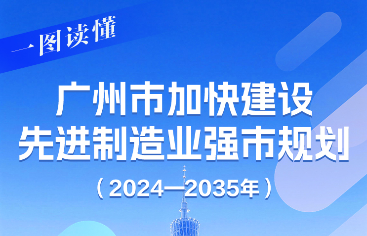 【一圖讀懂】《廣州市加快建設(shè)先進(jìn)制造業(yè)強(qiáng)市規(guī)劃（2024—2035年）》