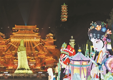 大灣區燈會2月10日開園，總面積800畝，主游線路2.5公里，展期90天
