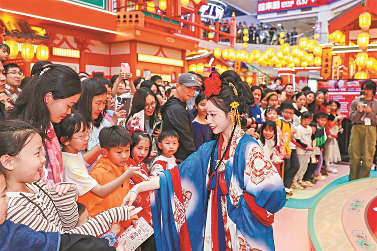 正佳廣場演繹千年商都“新春敘事”