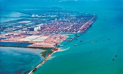 廣州港南沙港區五期工程全面開工 馮忠華孫志洋出席開工活動